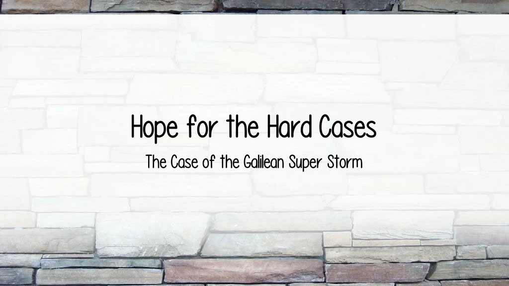 hope for the hard cases