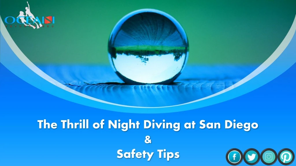 the thrill of night diving at san diego safety tips