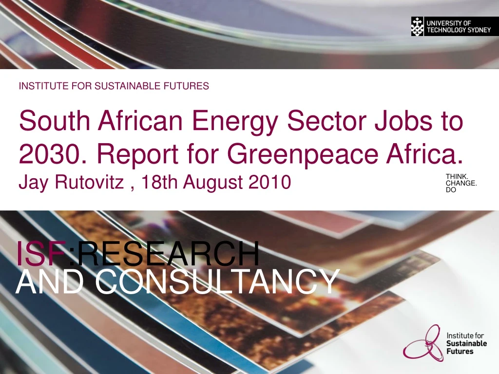 institute for sustainable futures south african