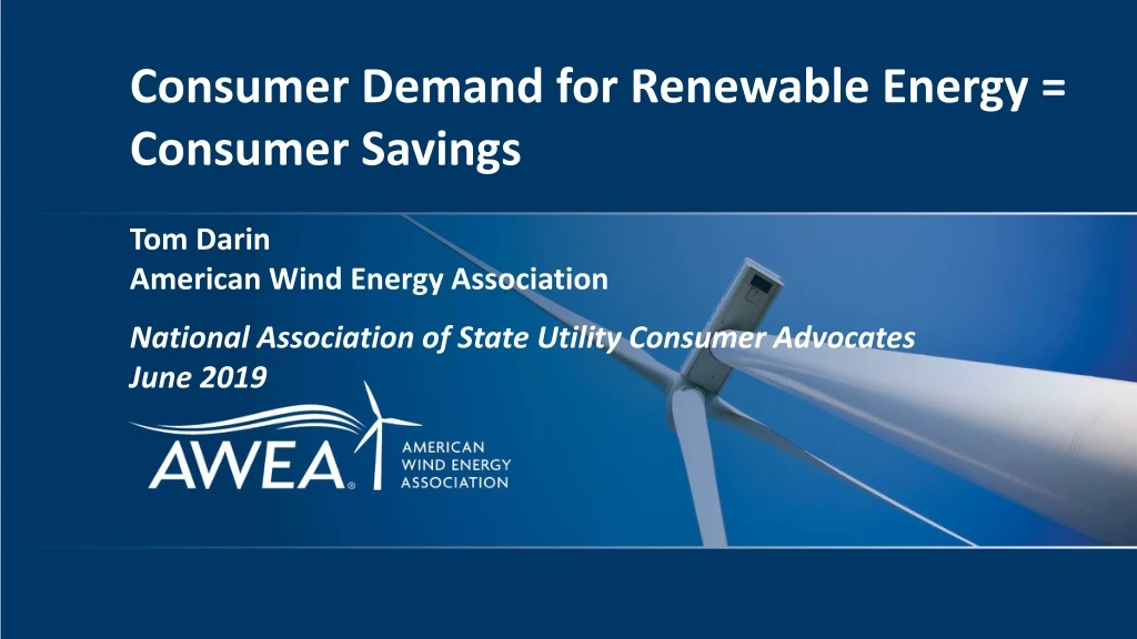 consumer demand for renewable energy consumer