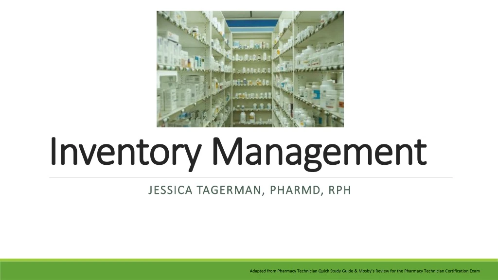 inventory management