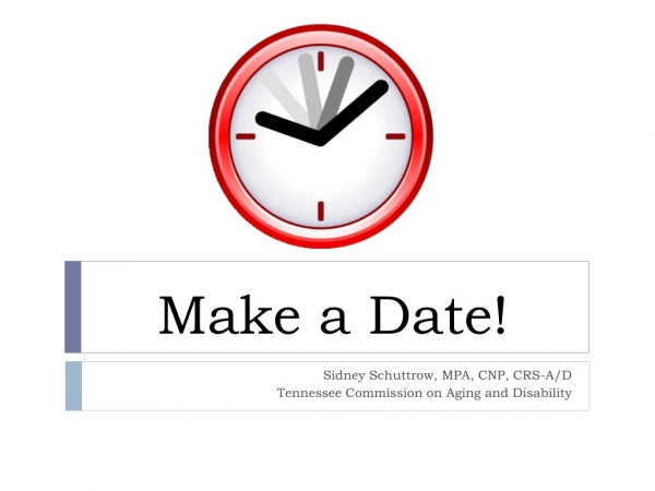 Make a Date!