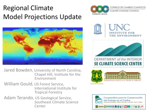 Regional Climate Model Projections Update