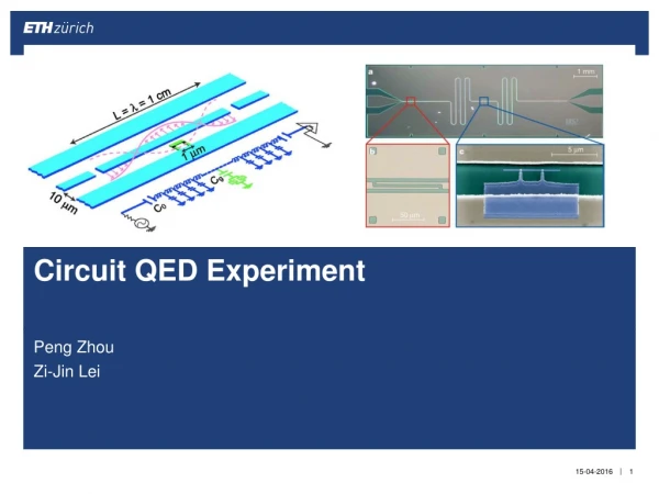 Circuit QED Experiment