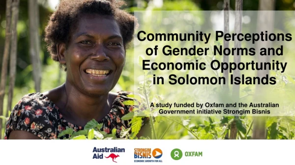 Strongim Bisnis in Solomon Islands
