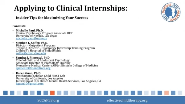 Applying to Clinical Internships: Insider Tips for Maximizing Your Success