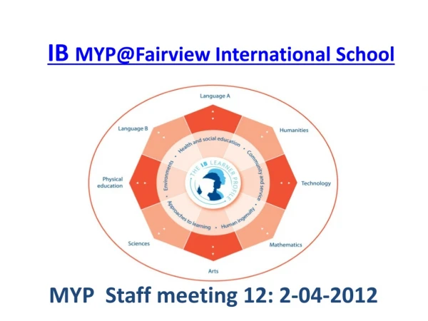 IB MYP@Fairview International School