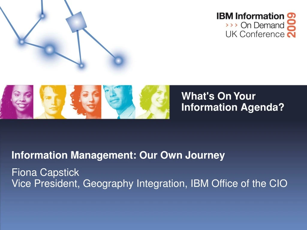 information management our own journey fiona