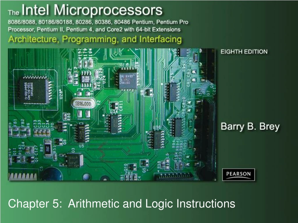 chapter 5 arithmetic and logic instructions