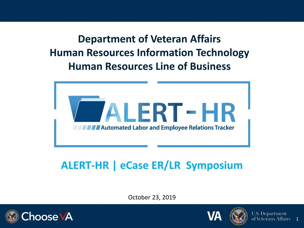 department of veteran affairs human resources