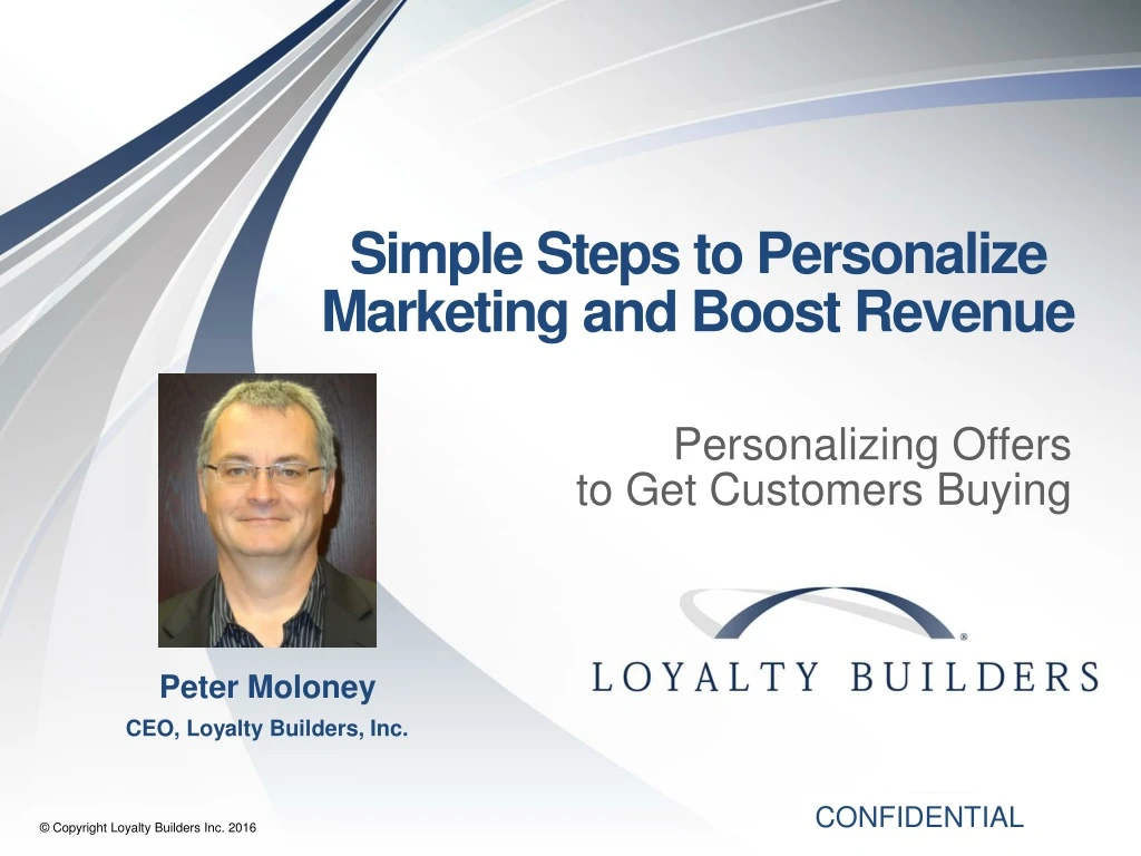 simple steps to personalize marketing and boost revenue