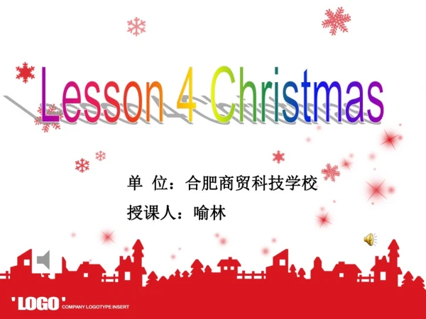 Lesson 4 Christmas