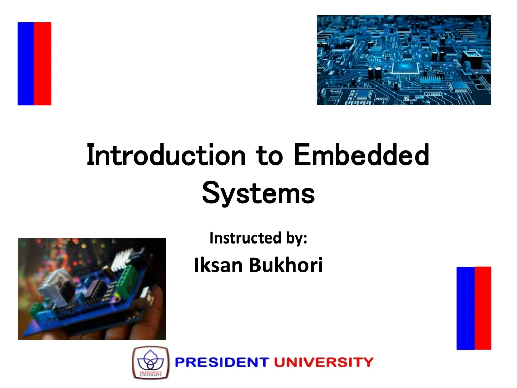 introduction to embedded systems