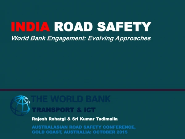 india Road safety