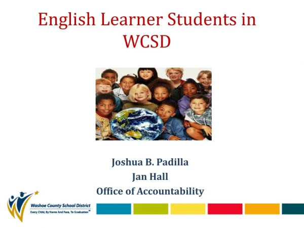 English Learner Students in WCSD
