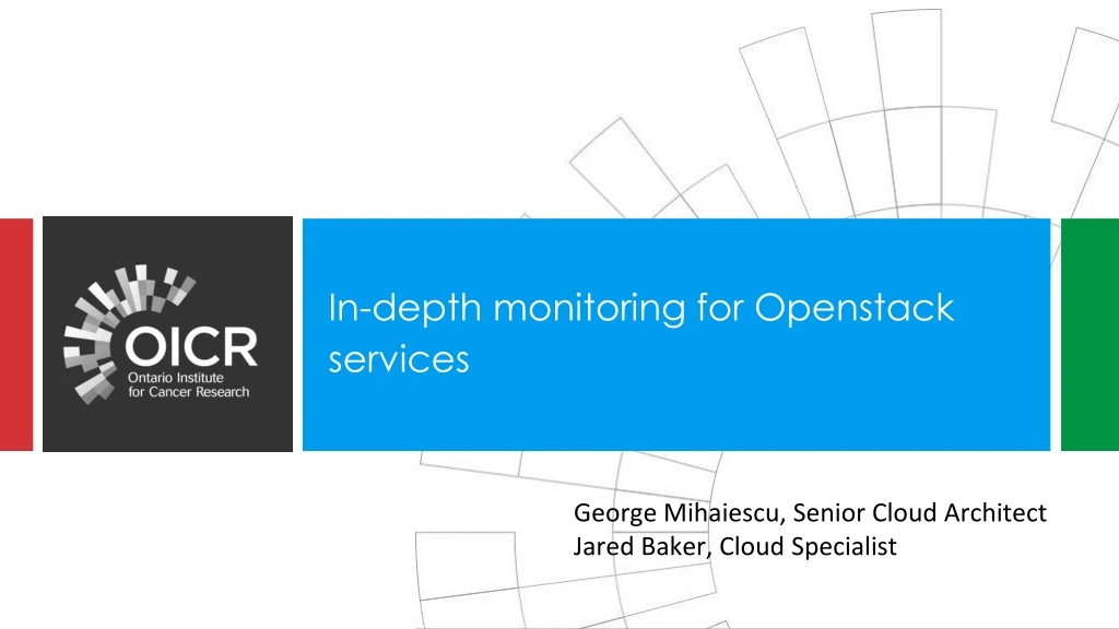 in depth monitoring for openstack services