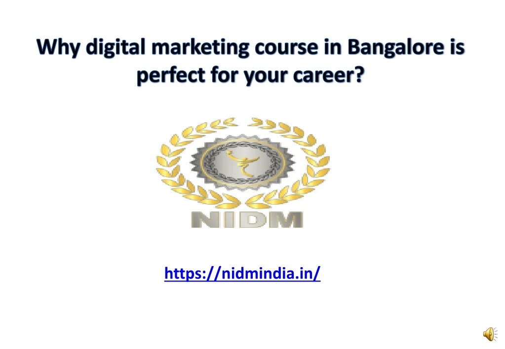 why digital marketing course in bangalore is perfect for your career