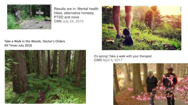 Results are in: Mental health hikes, alternative honesty, PTSD and more CNN July 24, 2015