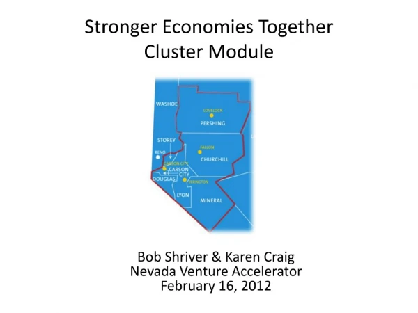 Stronger Economies Together Cluster Module