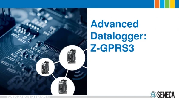 Advanced Datalogger: Z-GPRS3