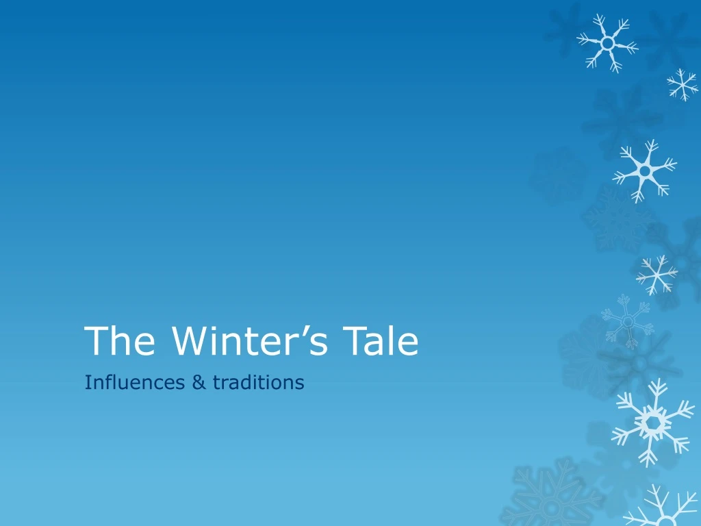 the winter s tale