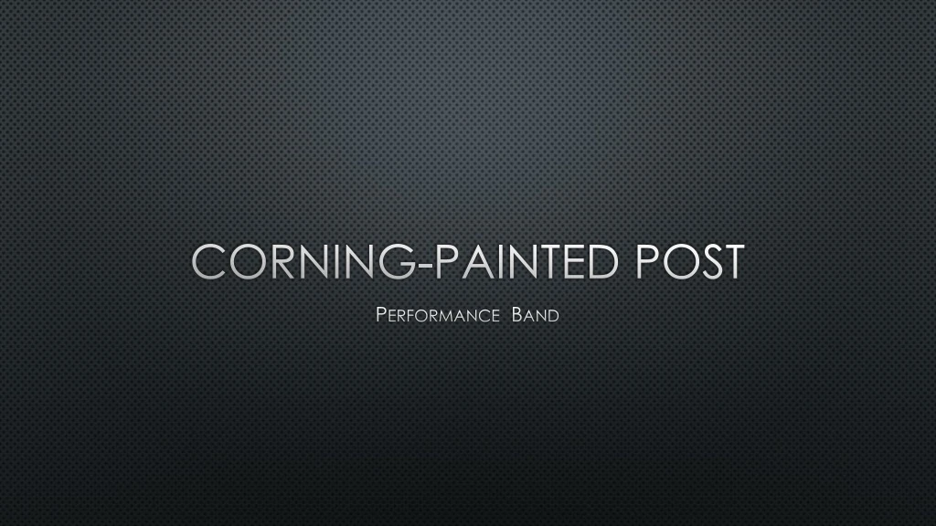 corning painted post