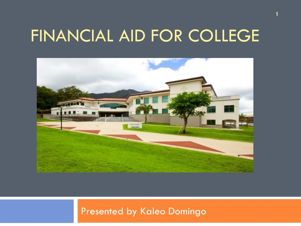 financial aid for college