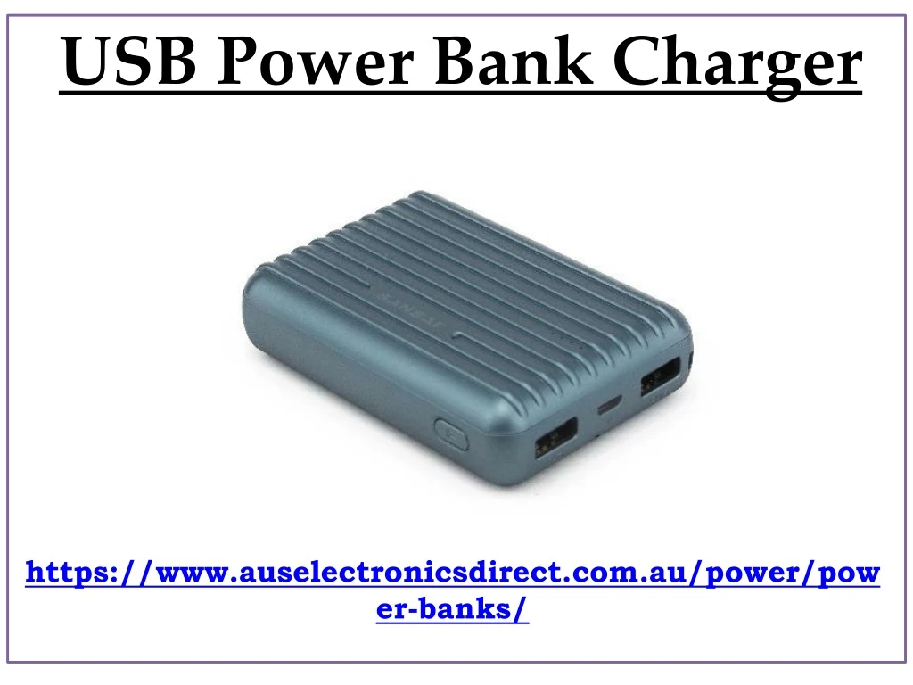 usb power bank charger