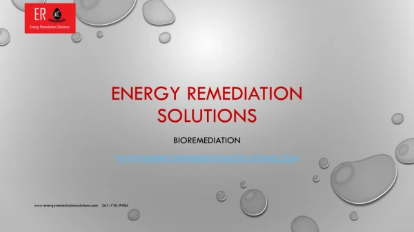 Energy Remediation solutions