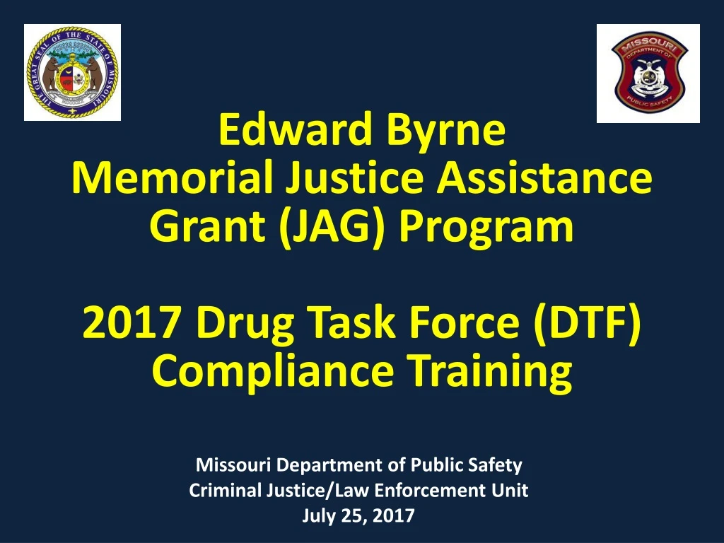 edward byrne memorial justice assistance grant