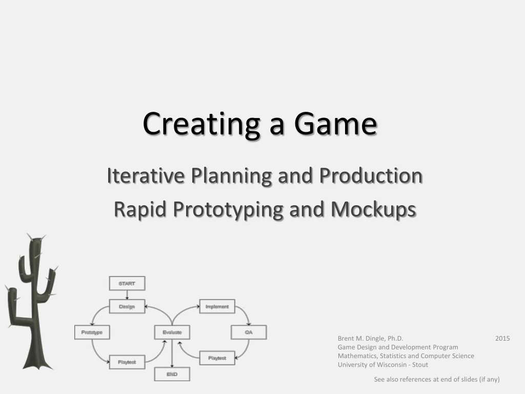 creating a game