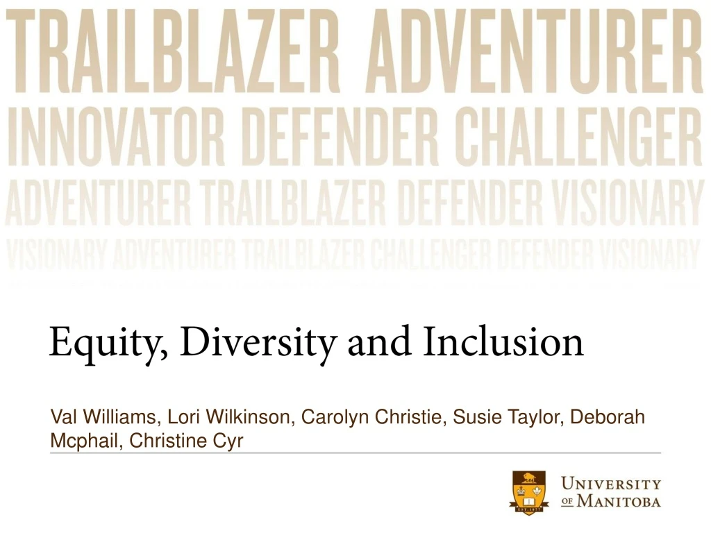 equity diversity and inclusion