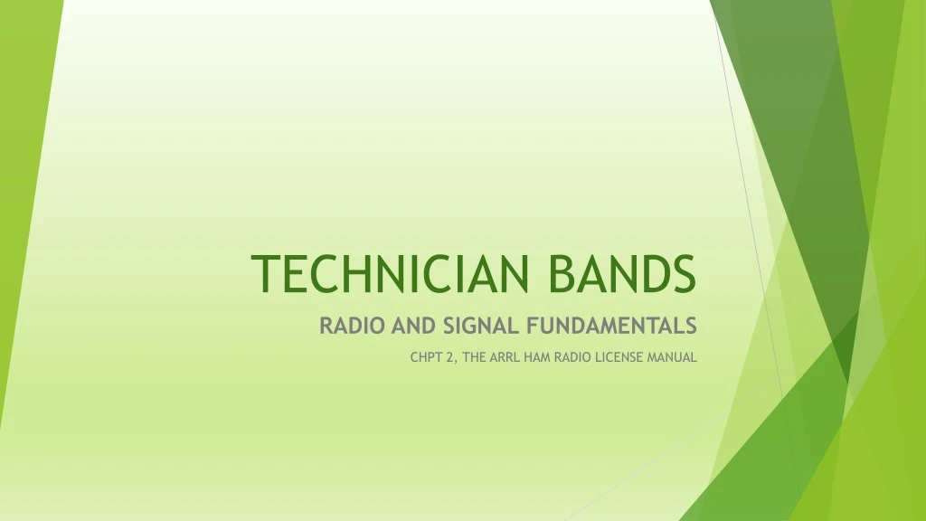 technician bands