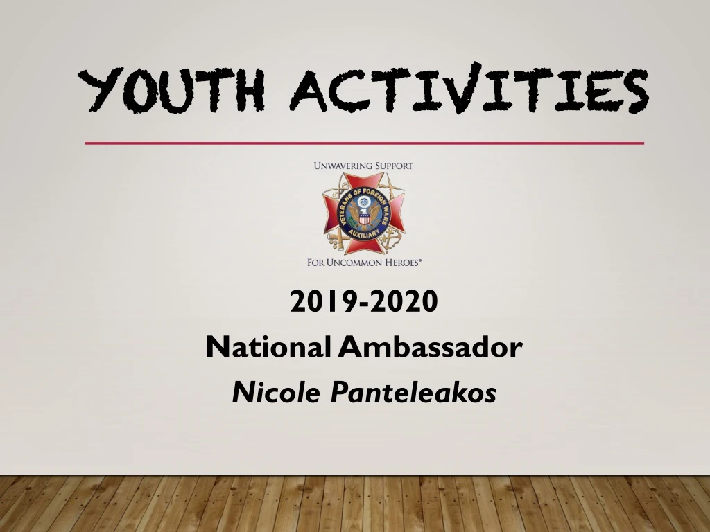youth activities