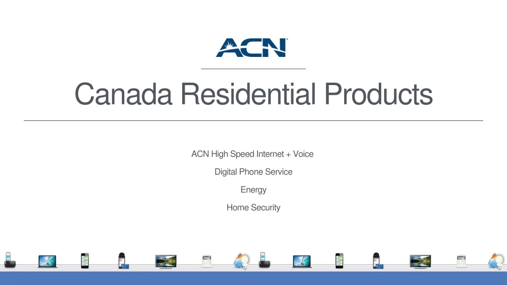 canada residential products