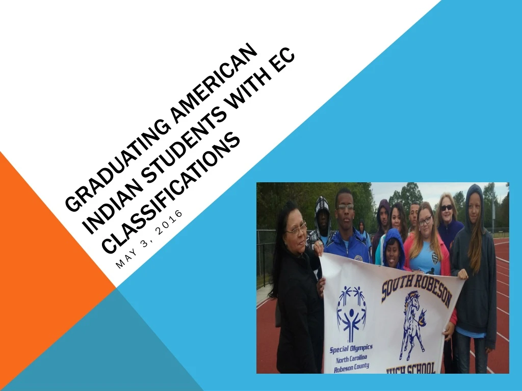 graduating american indian students with ec classifications
