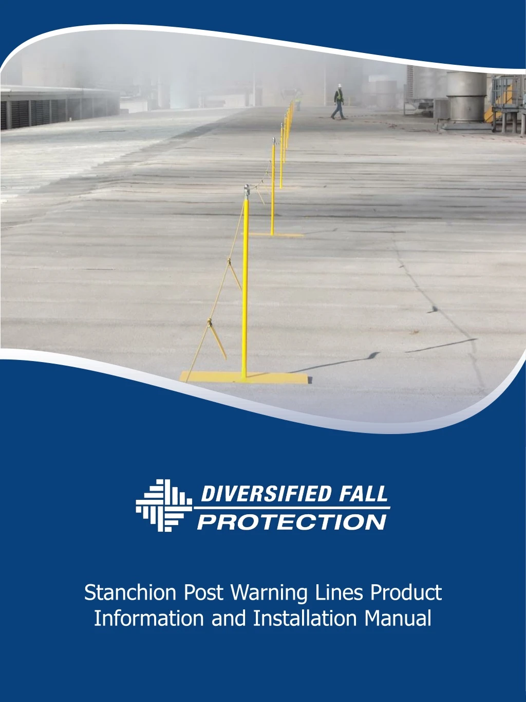 stanchion post warning lines product information and installation manual