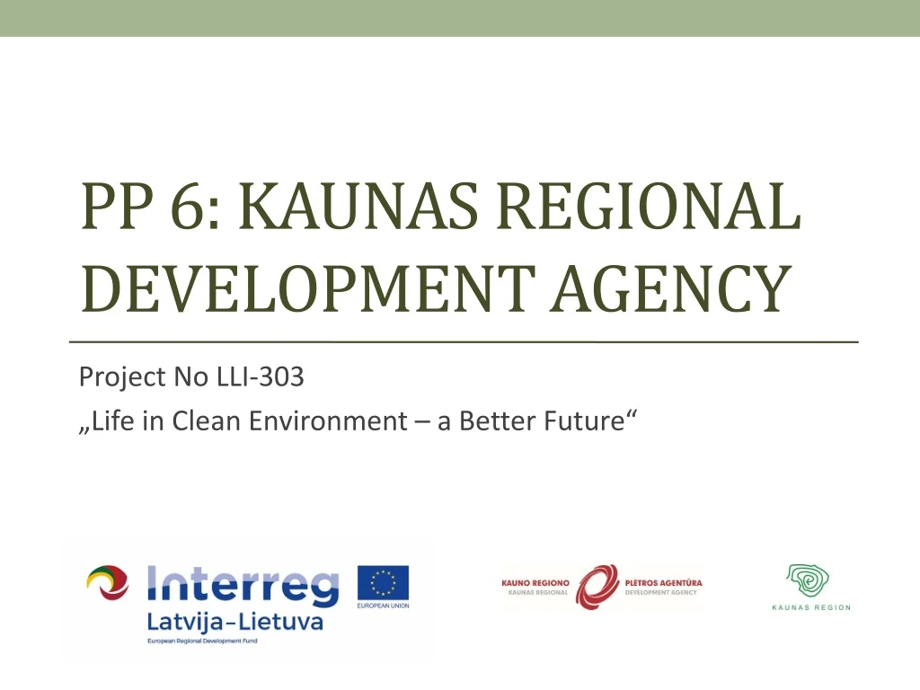 pp 6 kaunas regional development agency