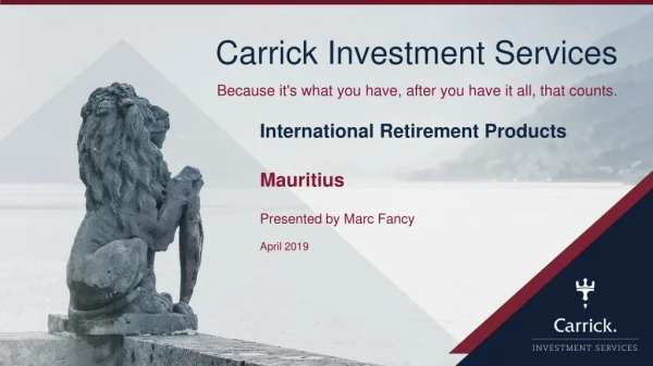 Carrick Investment Services