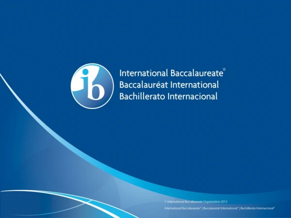 What is an IB education?