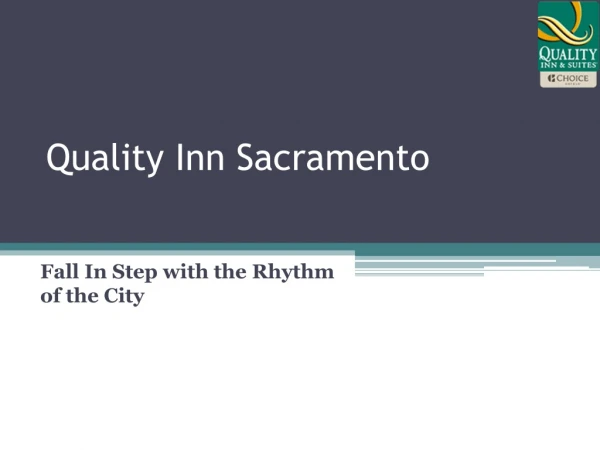 quality inn sacramento