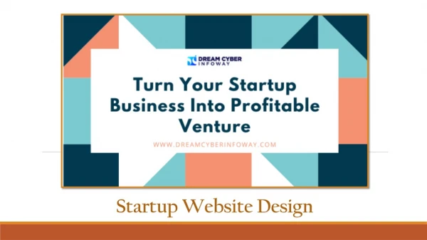 startup website design