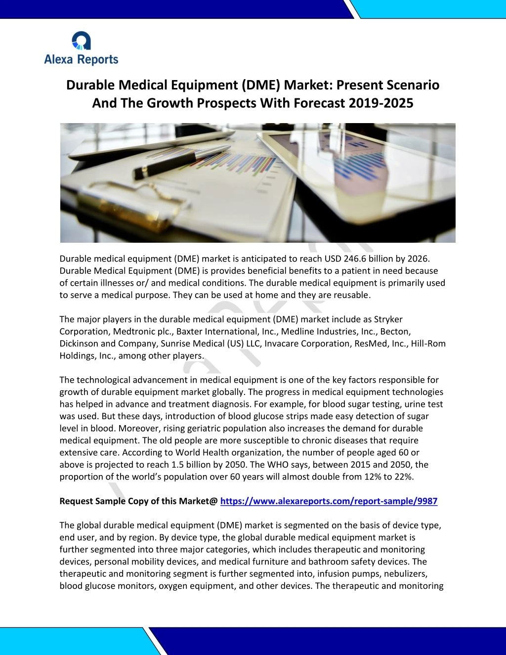durable medical equipment dme market present