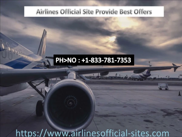 Airlines Official Site Customer Service 1-833-781-7353
