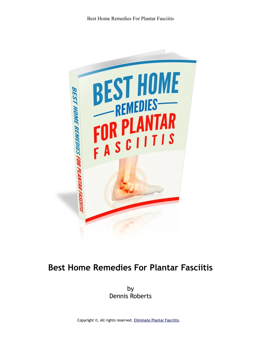 best home remedies for plantar fasciitis best