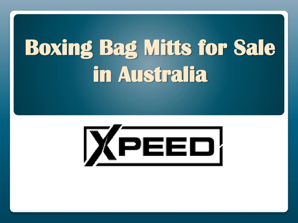 boxing bag mitts for sale in australia