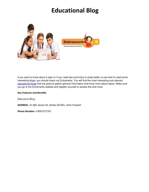 educational blog