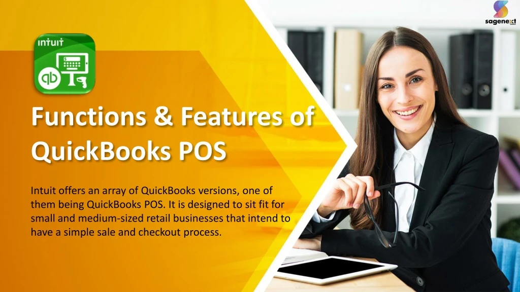 functions features of quickbooks pos