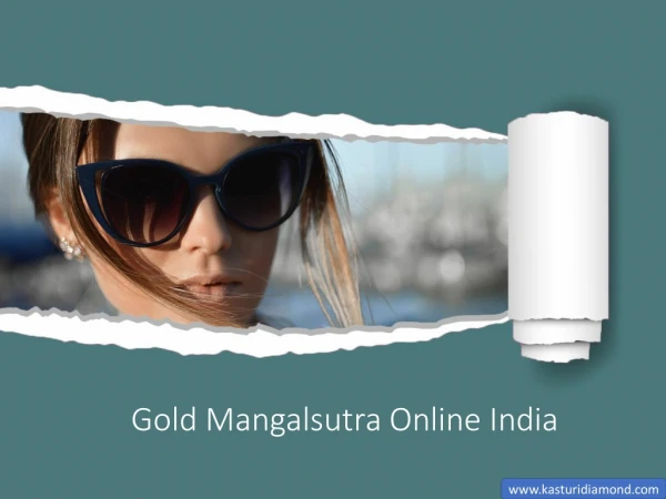 Gold Mangalsutra Online India