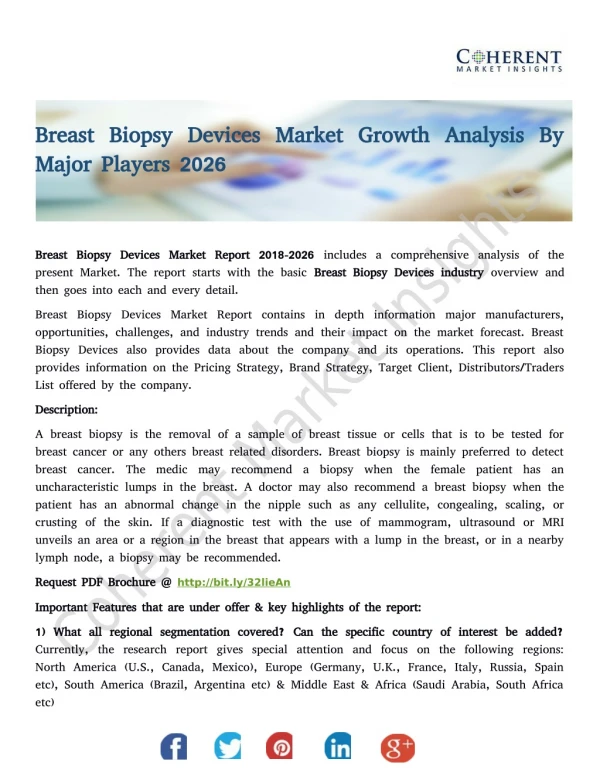 Breast Biopsy Devices Market Growth Analysis By Major Players 2026